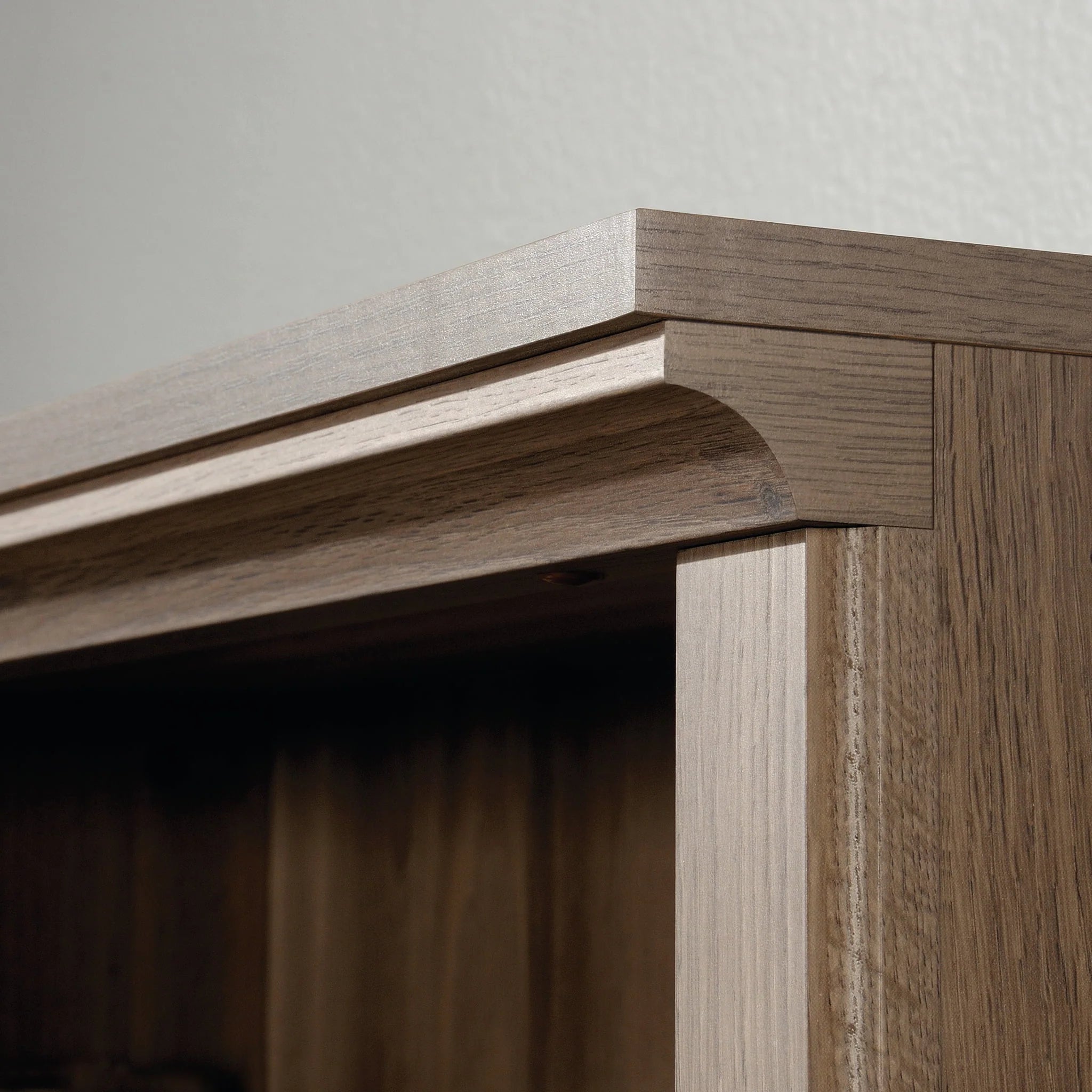 Sauder Select 5-Shelf Bookcase, Chalked Chestnut Finish O1929