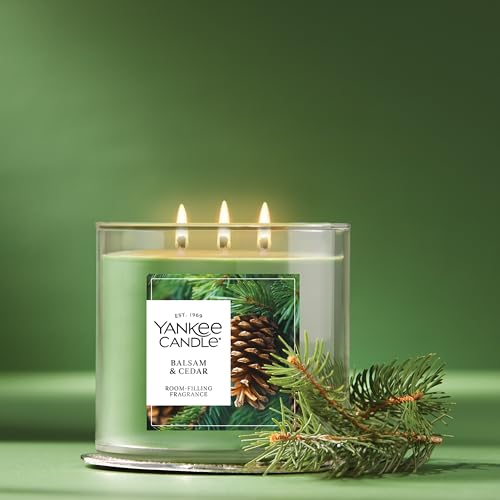Yankee Candle Balsam & Cedar 22oz Large Jar Scented Candle K561