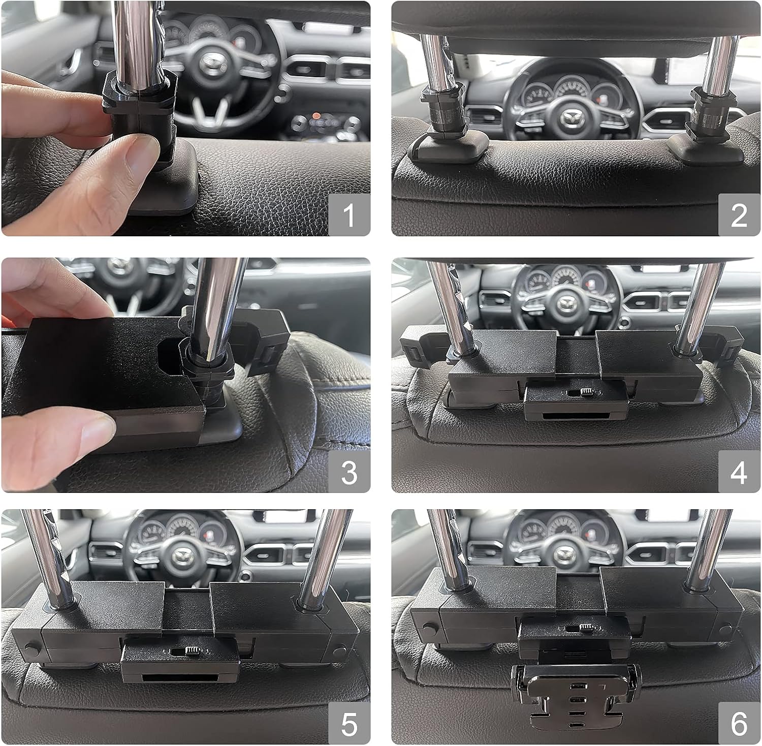 Ventray 13.3 Inch Android 10 Car Headrest Video Player with Touch Screen J3048