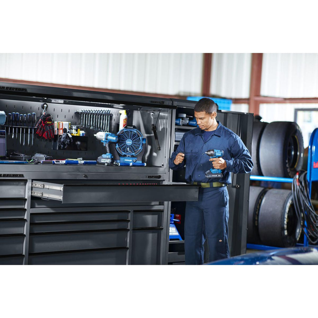 U.S. General 72 in. Triple-Bank Roll Cab, Series 3, Slate Gray V981709