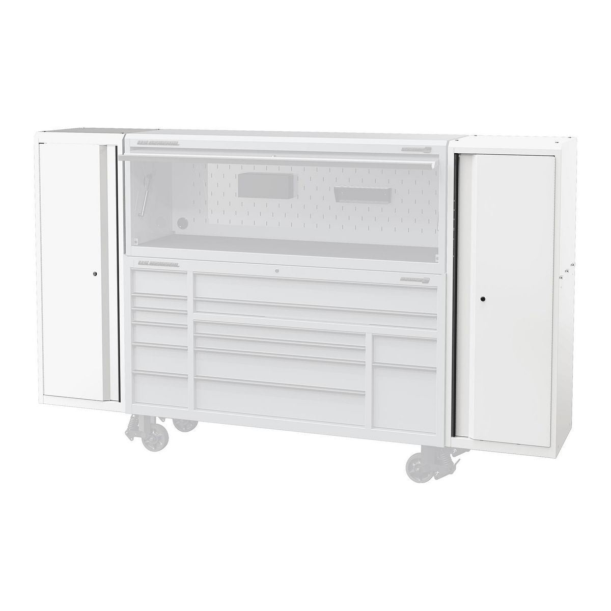 U.S. General 22 in. End Locker, Series 3, Blue Y30292