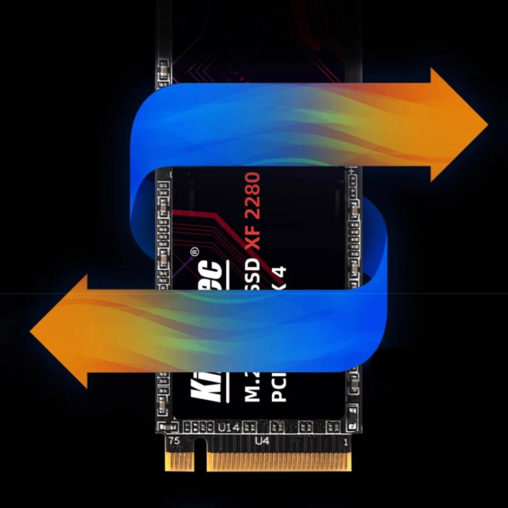 KingSpec XF 2280 512GB M.2 NVMe PCIe Gen4 SSD F523