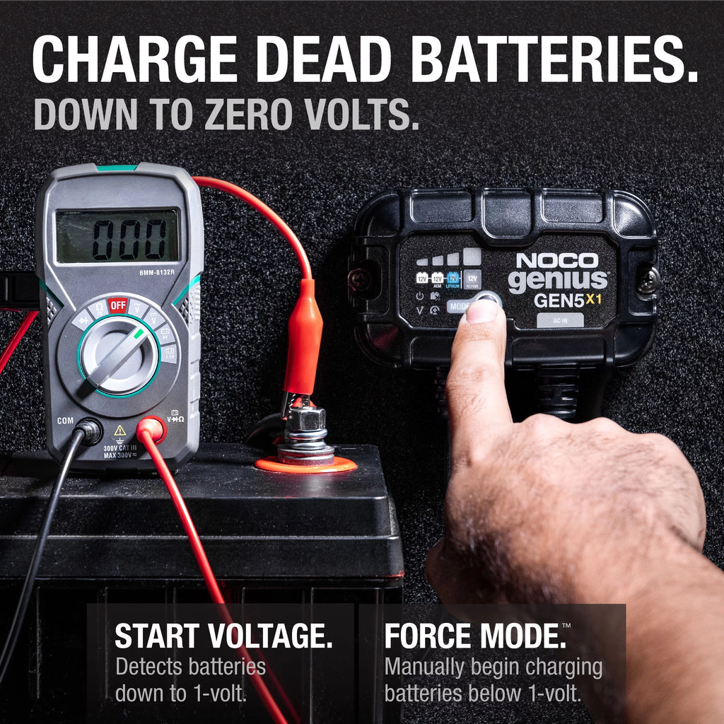 NOCO Genius GEN5X1 12V Onboard Battery Charger P803