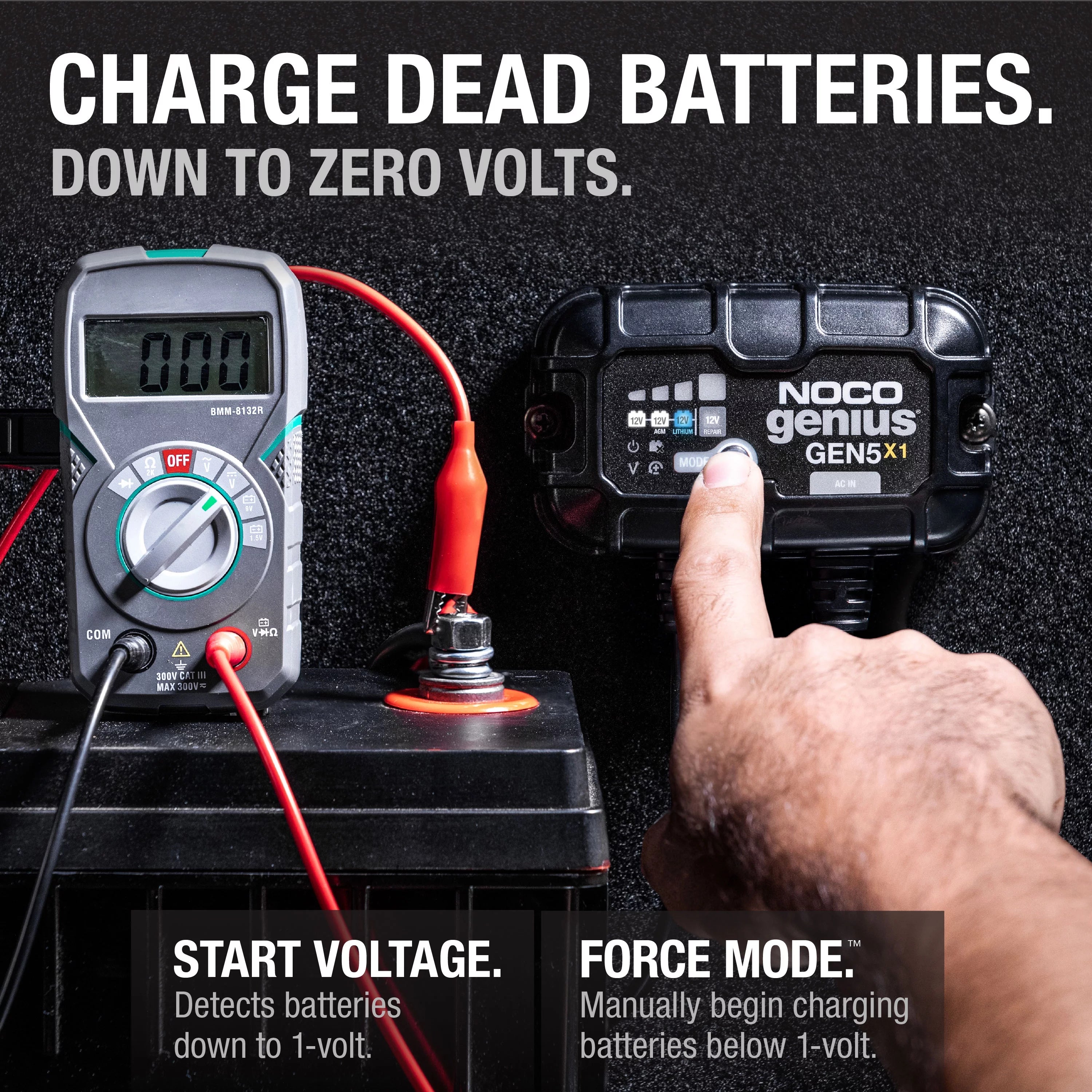 NOCO Genius GEN5X1 12V Onboard Battery Charger P803