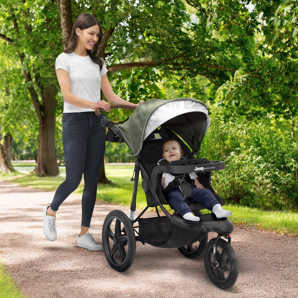 Jeep TurboGlyde Jogging Stroller by Delta Children, Black J18008
