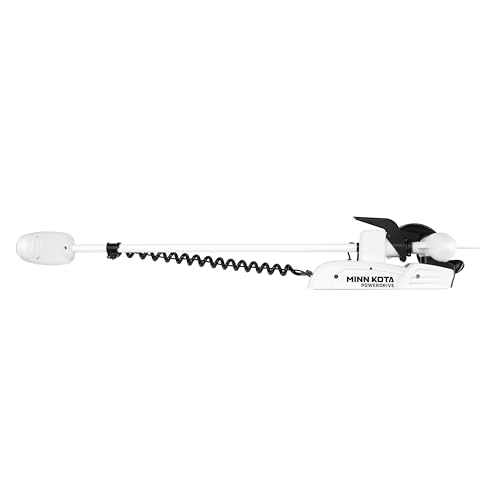 Minn Kota Riptide PowerDrive Bow-Mount Trolling Motor, 70 lb Thrust, 54 in Shaft P974