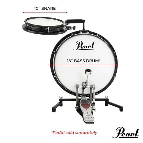 Pearl Compact Traveler Drum Set 18" Bass & 10" Snare with Bag U841