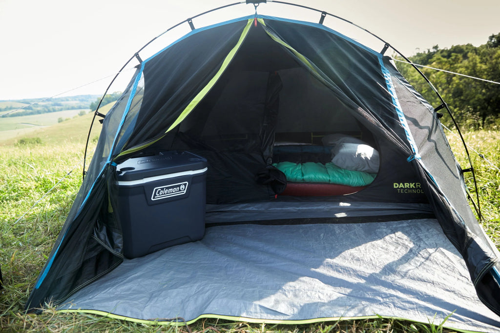 Coleman 4-Person Carlsbad Dark Room Dome Camping Tent with Screen Room B6026