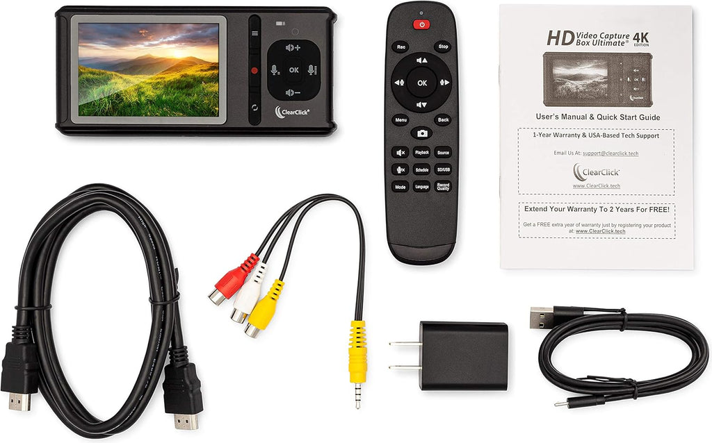 ClearClick HD Video Capture Box Ultimate 4K Edition X704388