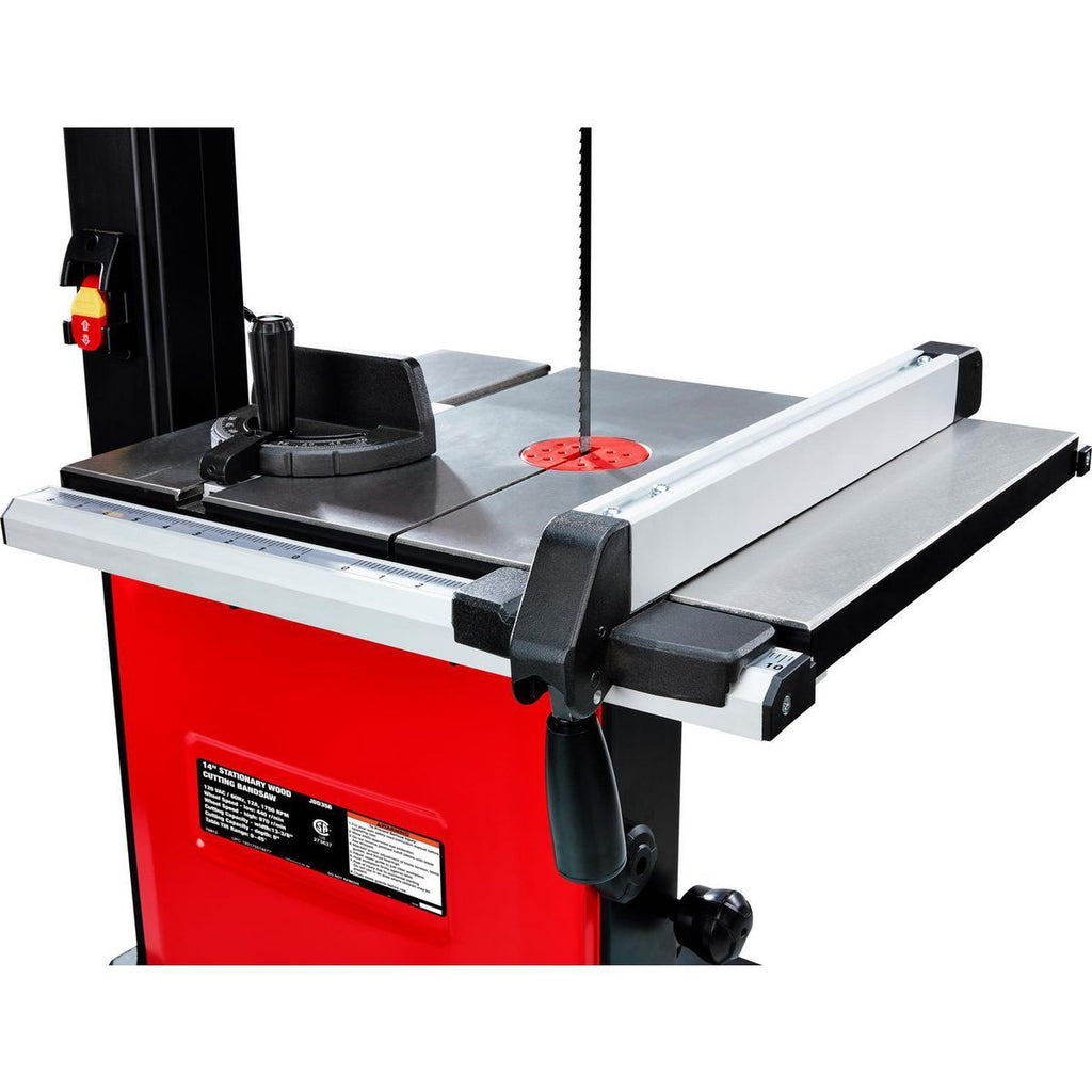 BAUER 14 in. Stationary Wood Cutting Band Saw, 1 HP O90298