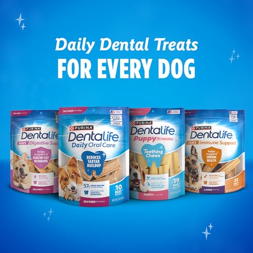 DentaLife Daily Oral Care Dog Treats for Small and Medium Dogs, Chicken Flavor, 47 ct. Pouch M519