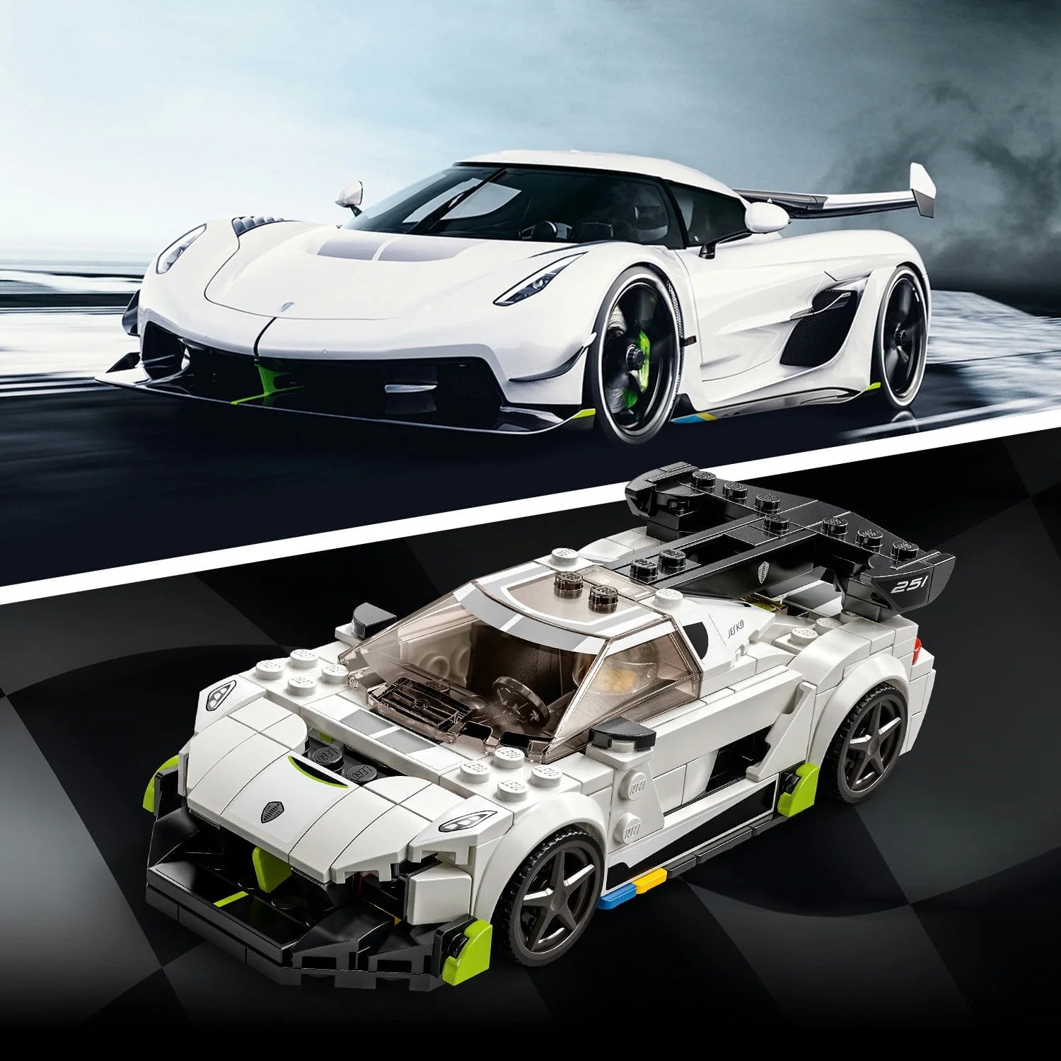 LEGO Speed Champions Koenigsegg Jesko 76900 Building Set P3177