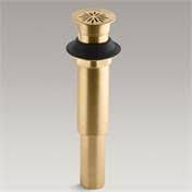 Kohler K-7107-BGD Decorative Grid Drain Brushed Gold U6749
