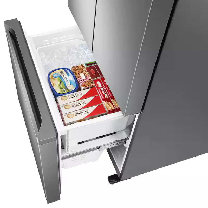 17.5 cu. ft. Counter Depth French Door Smart Refrigerator, Stainless Steel P831735