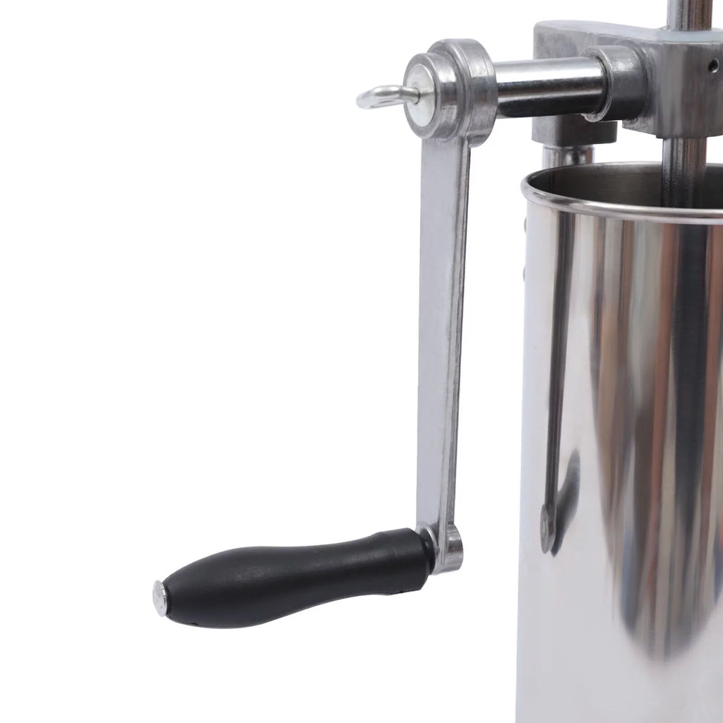 Miumaeov 3L Manual Sausage Stuffer Stainless Steel Vertical Sausage Maker C311156