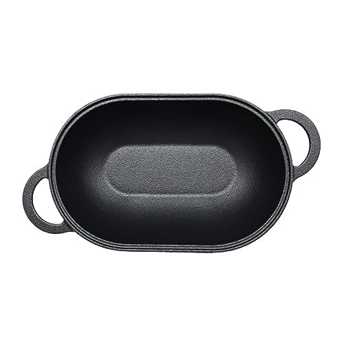Cast Iron Bread Pan with Lid, Pre-Seasoned Loaf Pan U818
