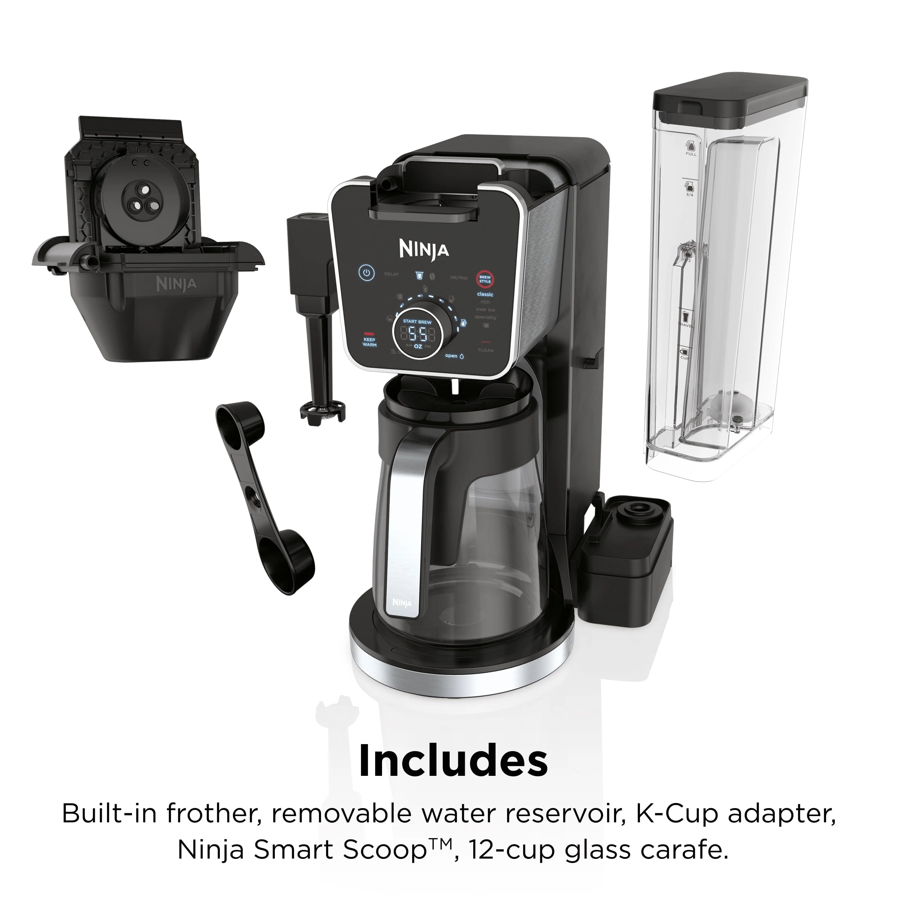 Ninja DualBrew Specialty Drop Coffee Maker, Single-Serve, 12-Cup P959