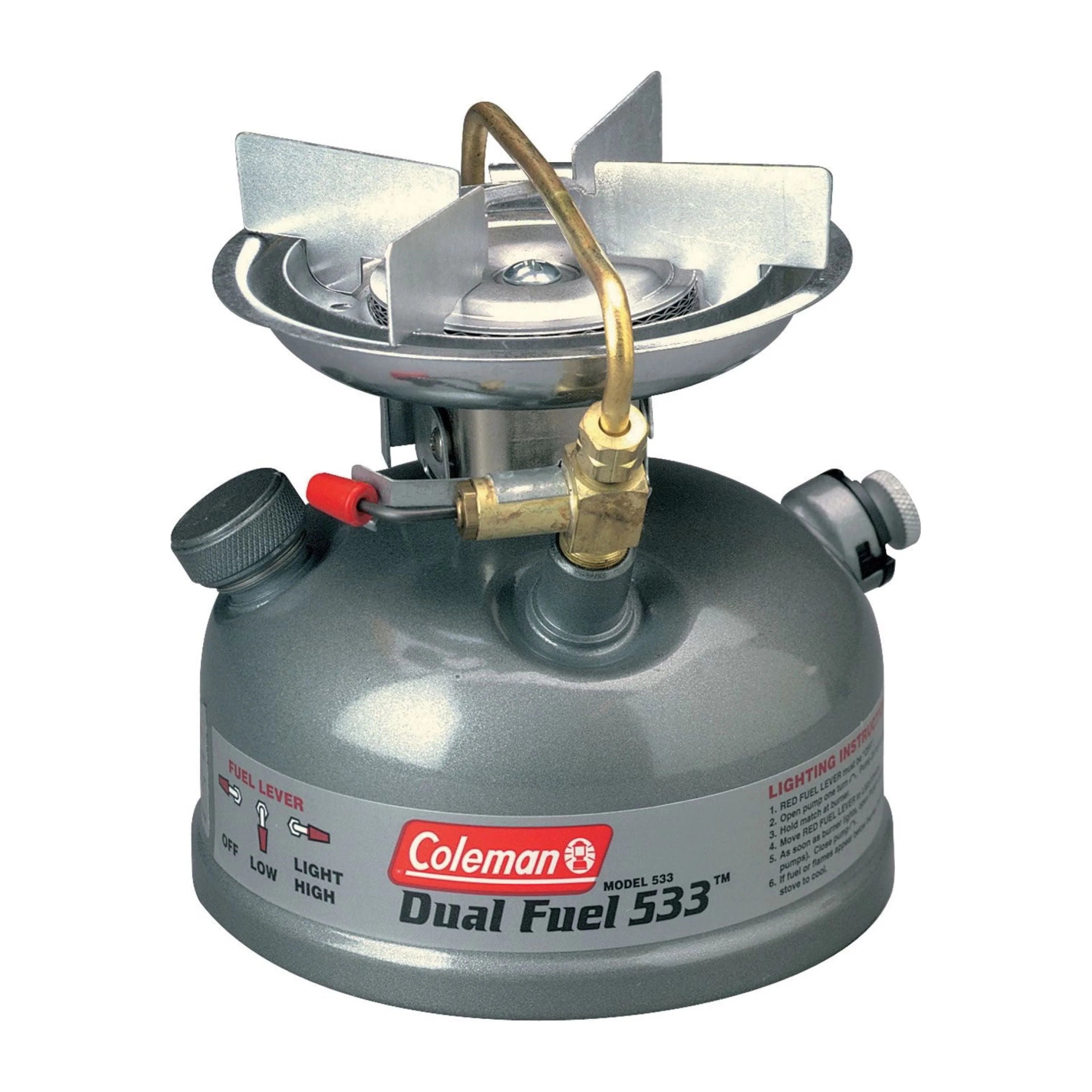 Coleman Guide Series Compact Dual Fuel Camping Stove, 1-Burner