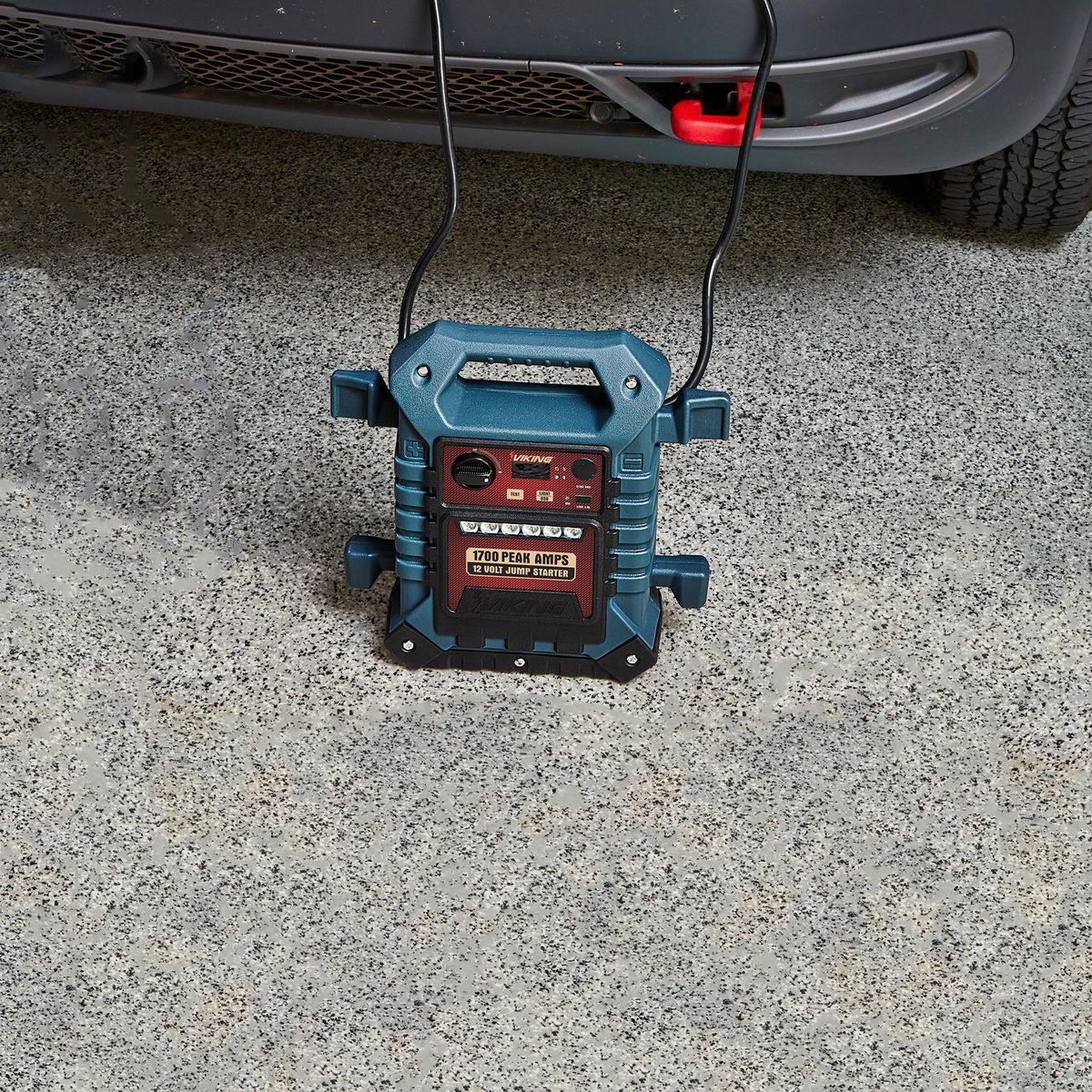 VIKING 1700A Portable Car Battery Jump Starter Power Pack T3830