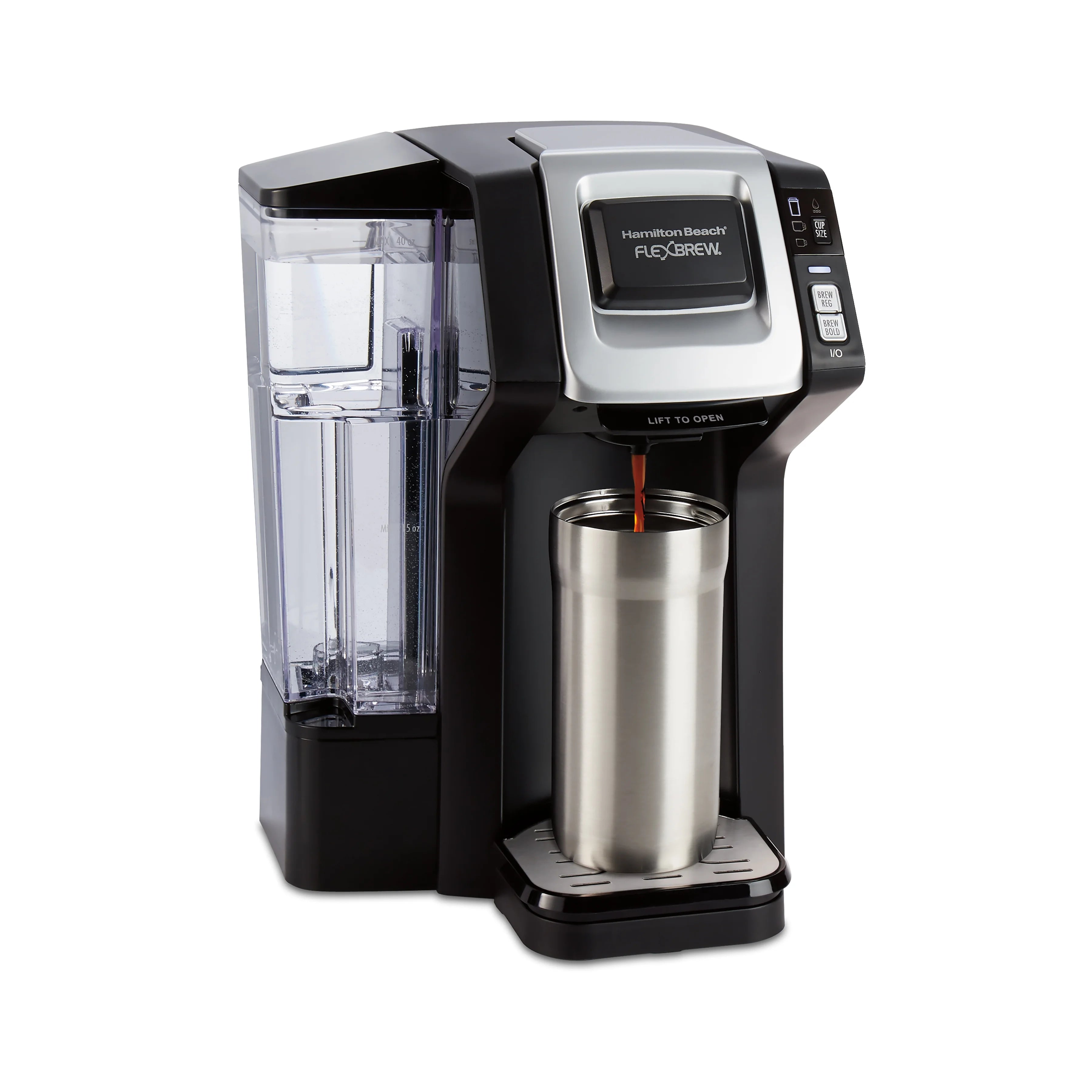Hamilton Beach Single-Serve Coffee Maker, Black, 49948 Y652531