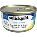 Solid Gold Canned Cat Food Five Oceans Tuna Recipe in Gravy