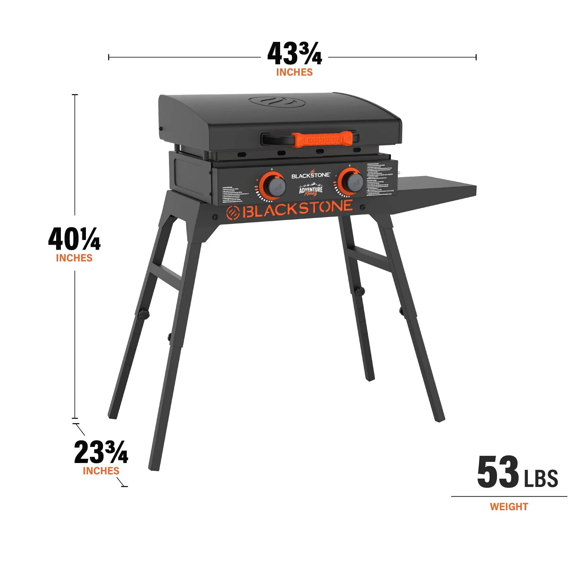 Blackstone Adventure Ready 22 Omnivore Propane Griddle with Stand P997241