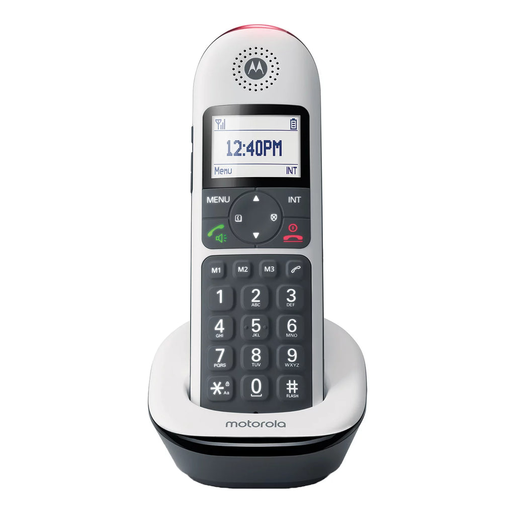 Motorola DECT 6.0 Cordless Phone System with Answering Machine, 3 Handsets I46005
