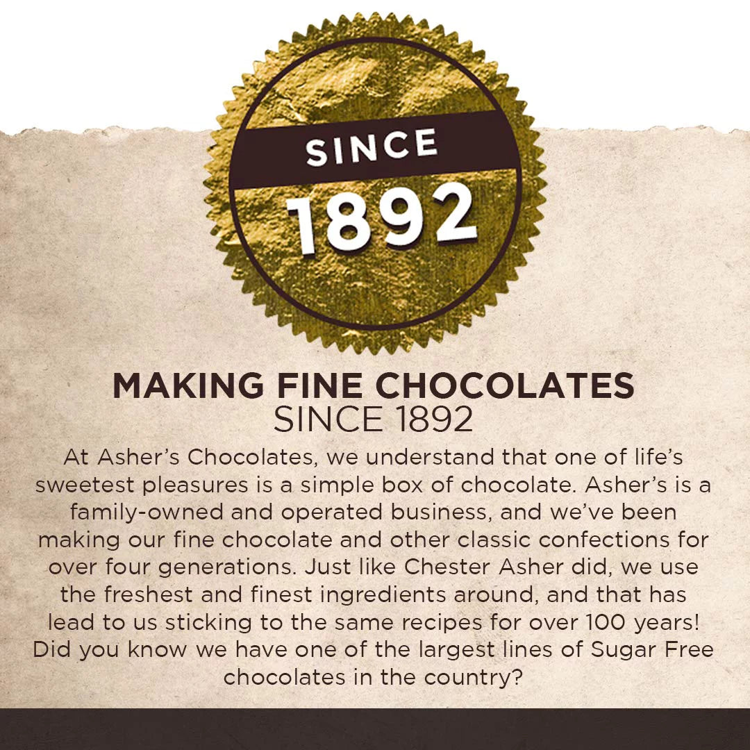Asher's Chocolate Covered Graham Crackers, Milk Chocolate, 18 Count B1037