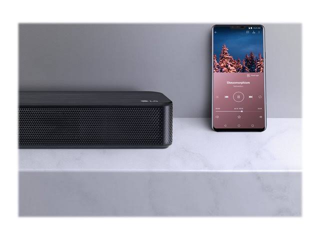 LG 2.1-Channel 300W Soundbar System with Subwoofer - Black SL4Y S86118