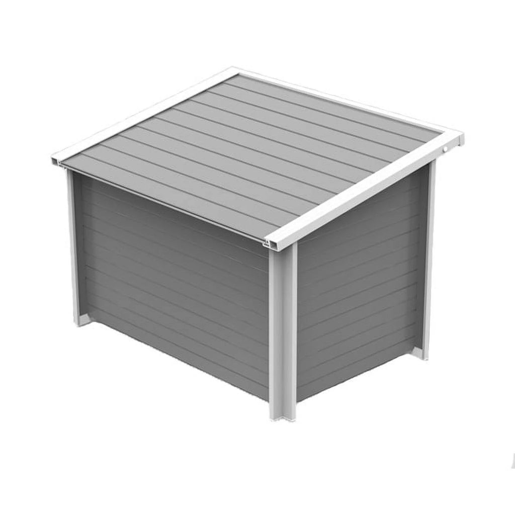 Rustic Lodge Jumbo Dog House Gray R54633