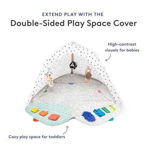 LOVEVERY The Play Gym Stage-Based Developmental Activity Mat for Baby to Toddler O91554