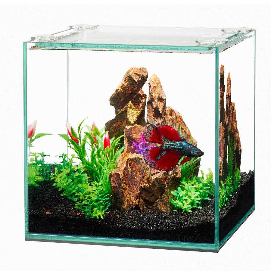 Aqueon Frameless Cube Aquarium M673