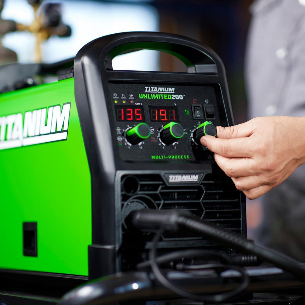 TITANIUM UNLIMITED 200 Professional Multiprocess Welder 120/240V Q54091