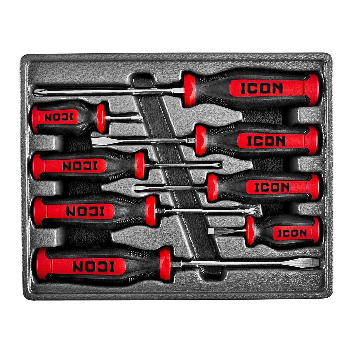 ICON Professional Mechanics Screwdriver Set, 8-Piece I9320