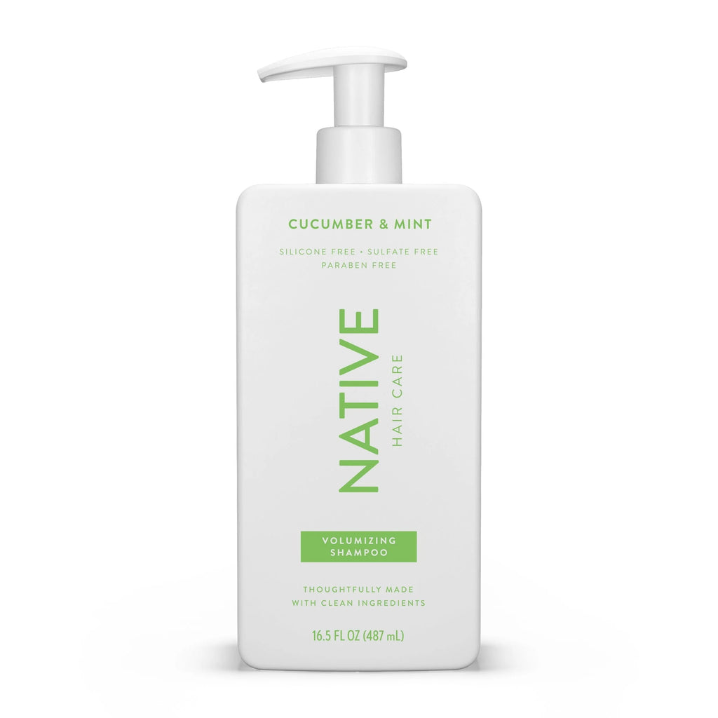 Native Volumizing Shampoo, Cucumber & Mint, Sulfate Free, 16.5 oz E747