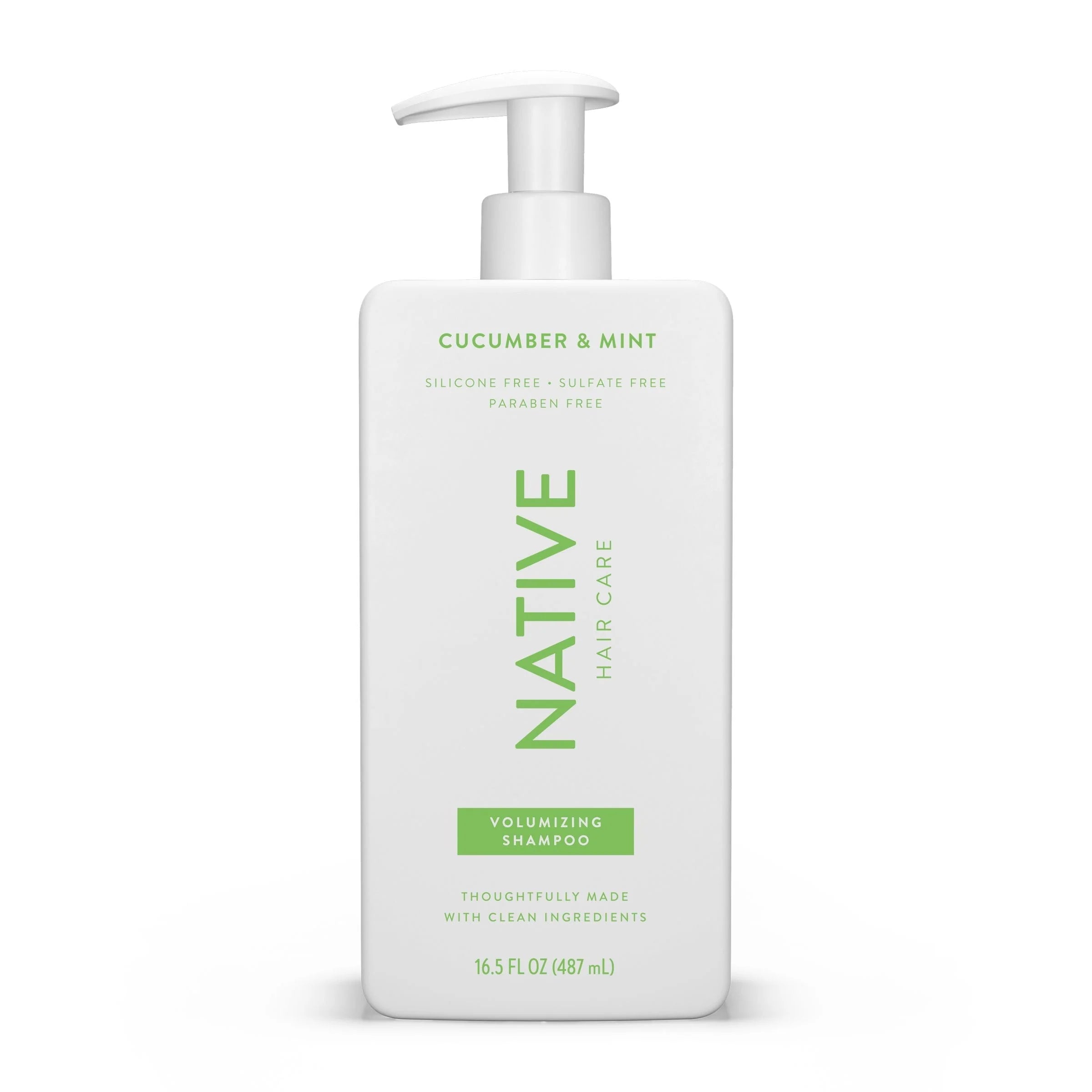Native Volumizing Shampoo, Cucumber & Mint, Sulfate Free, 16.5 oz E747
