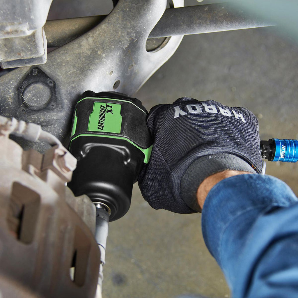 EARTHQUAKE XT 1/2 in. Supercompact Air Impact Wrench, Twin Hammer, 1000 ft-lbs W966370