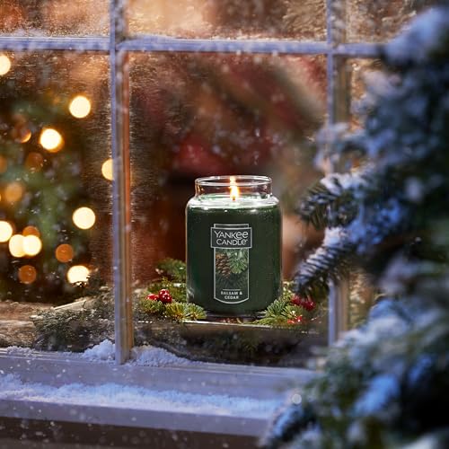 Yankee Candle Balsam & Cedar 22oz Large Jar Scented Candle K561