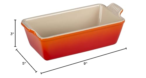 Le Creuset Stoneware Heritage Loaf Pan, Cerise B331090
