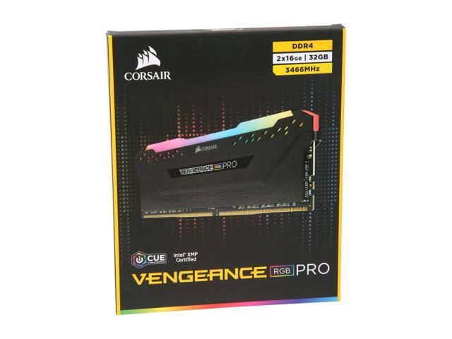 Corsair Vengeance RGB Pro 32 GB DDR4 3466 MHz Memory E1301