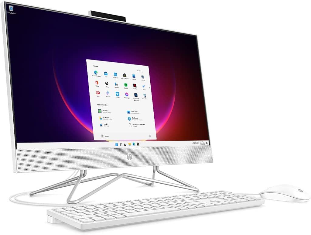 HP All-in-One Desktop 23.8" Touchscreen, AMD Ryzen 5, 16GB RAM, 512GB SSD A851