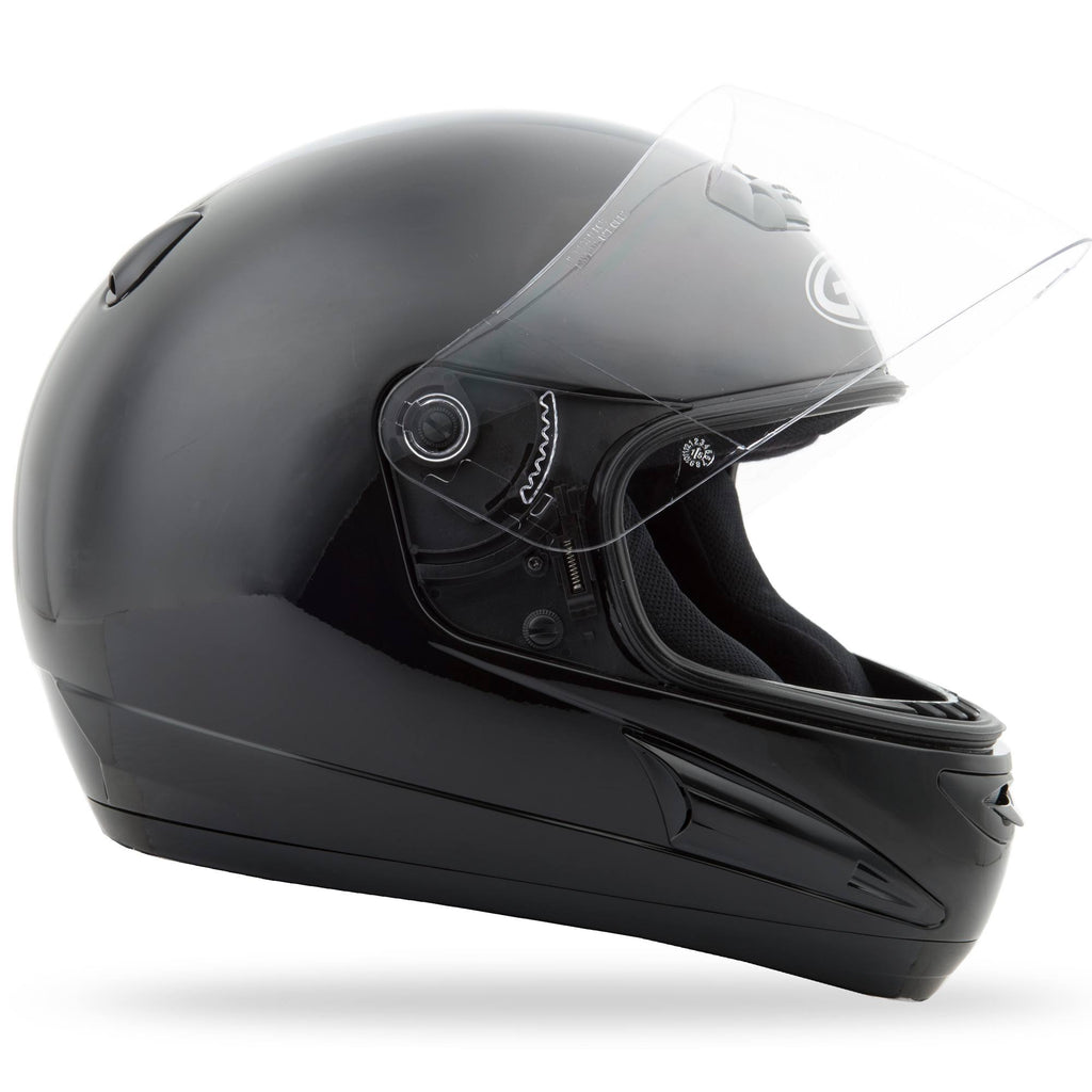GMAX GM-38 Full Face Helmet Black F29333