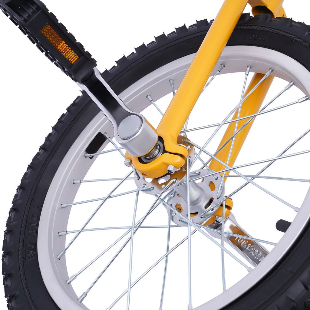 16 Wheel Unicycle with Steel Rim, Adjustable Height for Adults Kids I34001