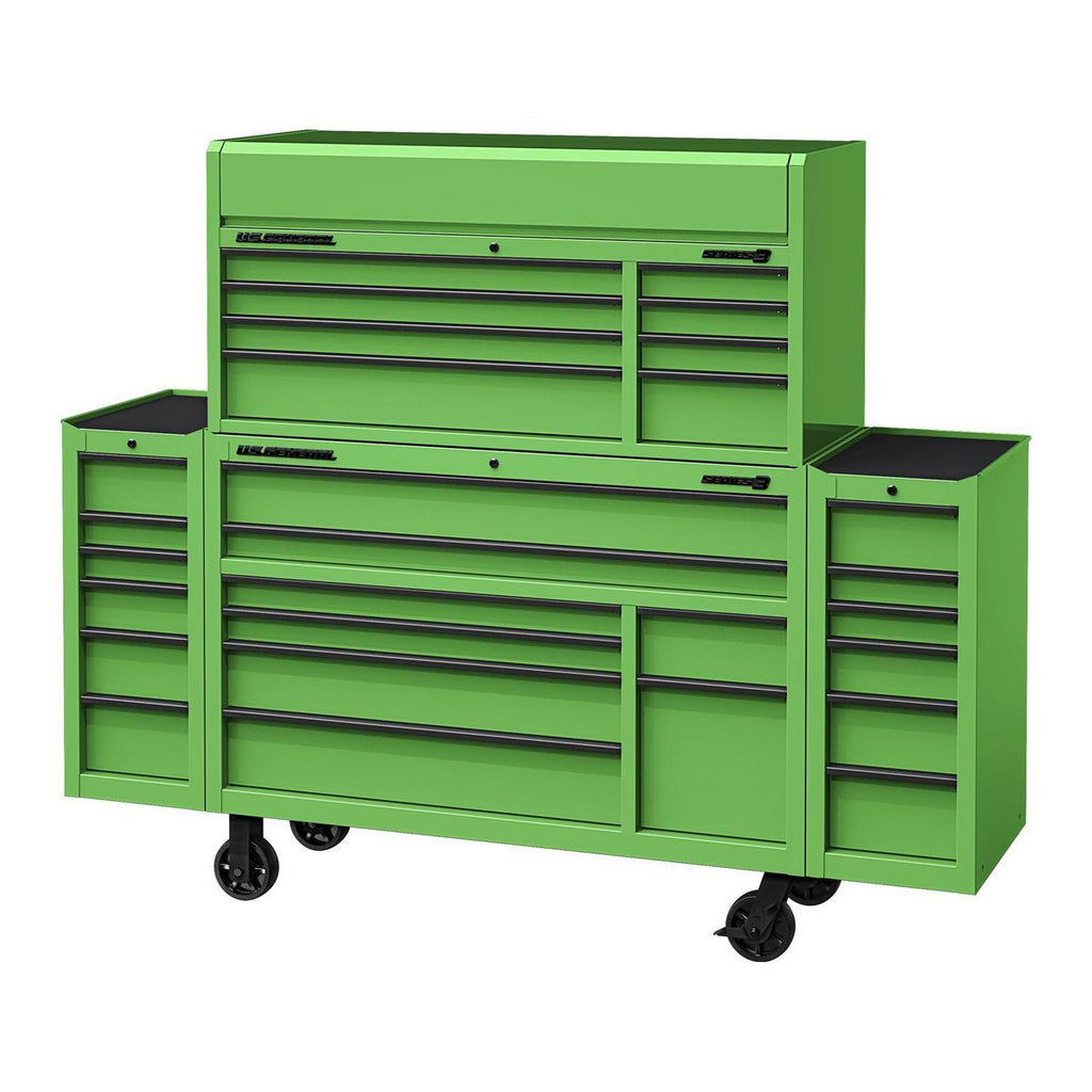 U.S. GENERAL 56 in. Top Chest, Series 3, Green L791