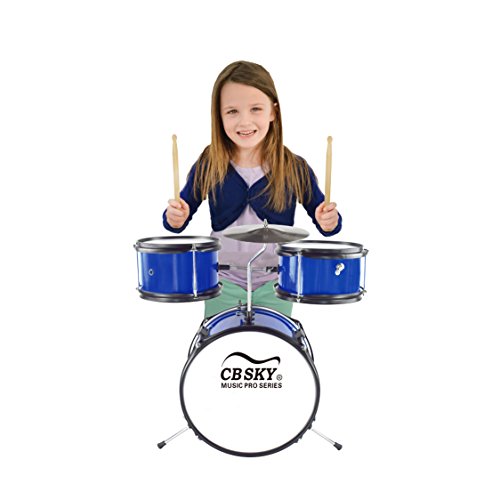 5-Piece Kids Junior Drum Set with 13" Bass Drum for Ages 3-9 P366