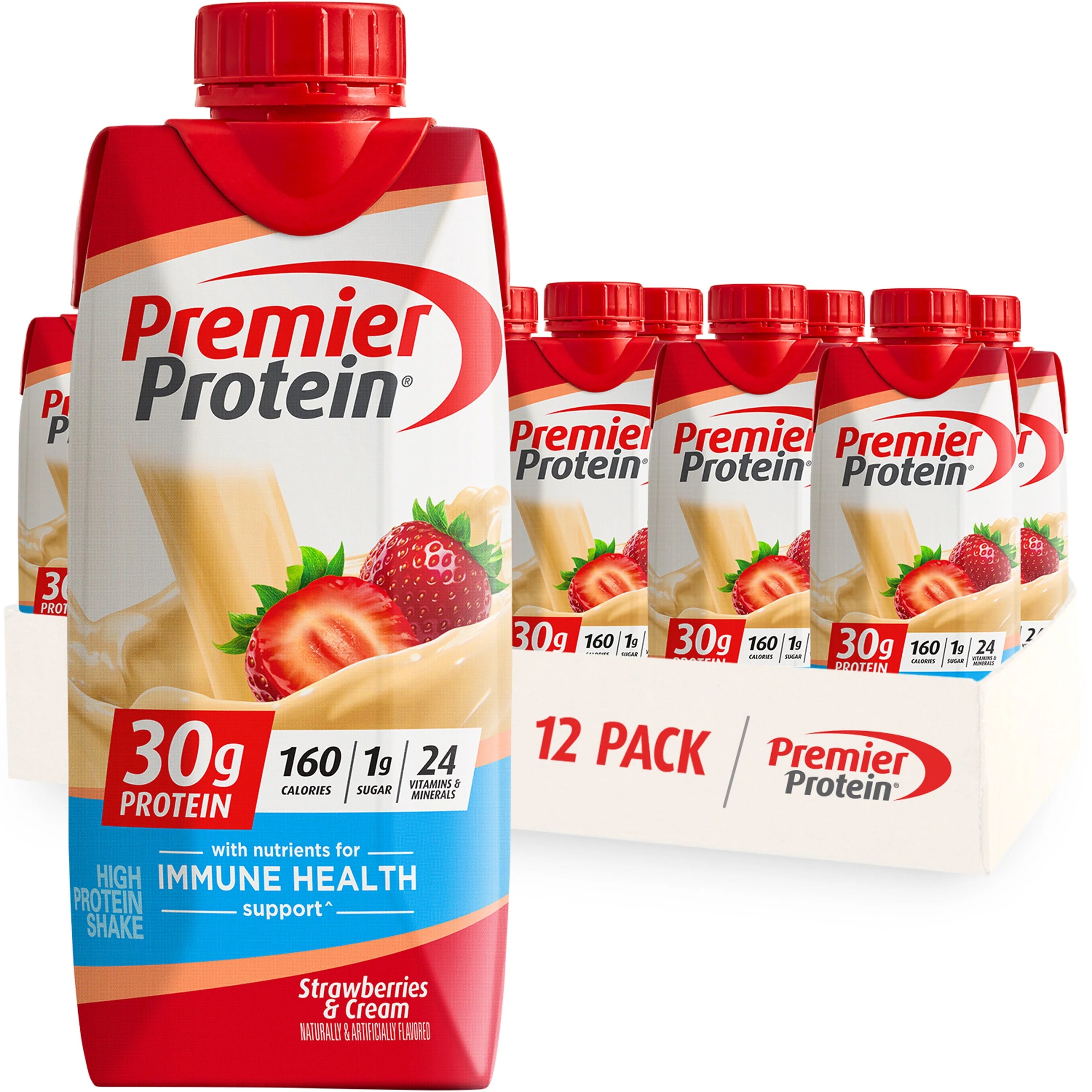 Premier Protein Shake, Chocolate, 11 fl oz, 12 Ct H339