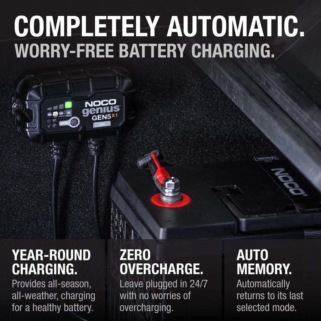 NOCO Genius GEN5X1 12V Onboard Battery Charger P803