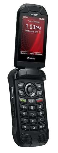 Kyocera DuraXV Extreme E4810 Verizon Rugged LTE Flip Phone - Renewed O786846