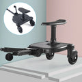 TOOL1SHOoo Universal 2-in-1 Stroller Ride Board with Detachable Seat and Standing Platform Up to 55lbs