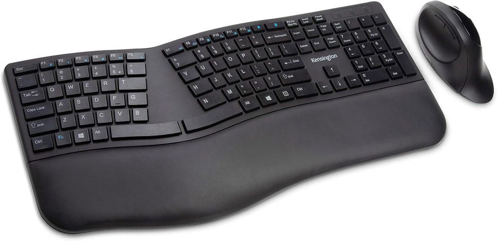 Kensington Pro Fit Ergonomic Wireless Keyboard Black K75401US, 2-Pack M791060